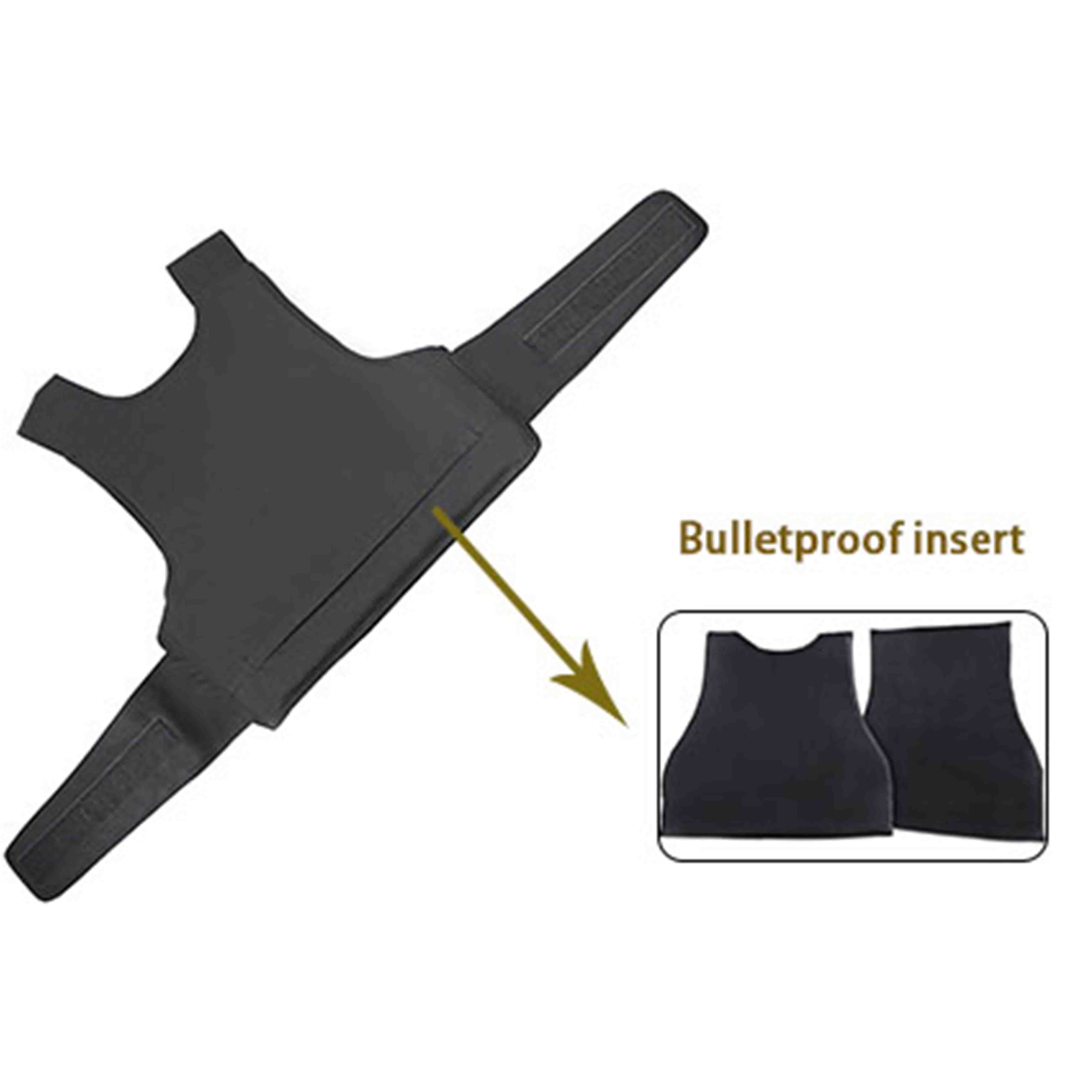 Can add bulletproof insert