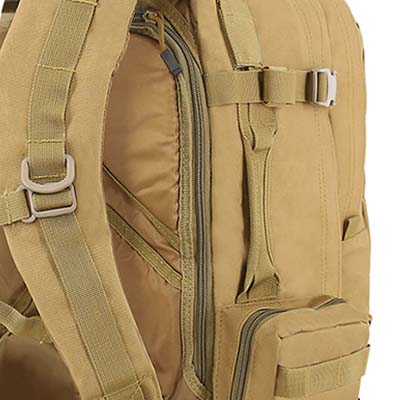 military tactical backpack handle