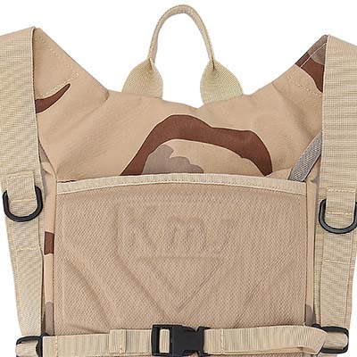 military hydration pack back