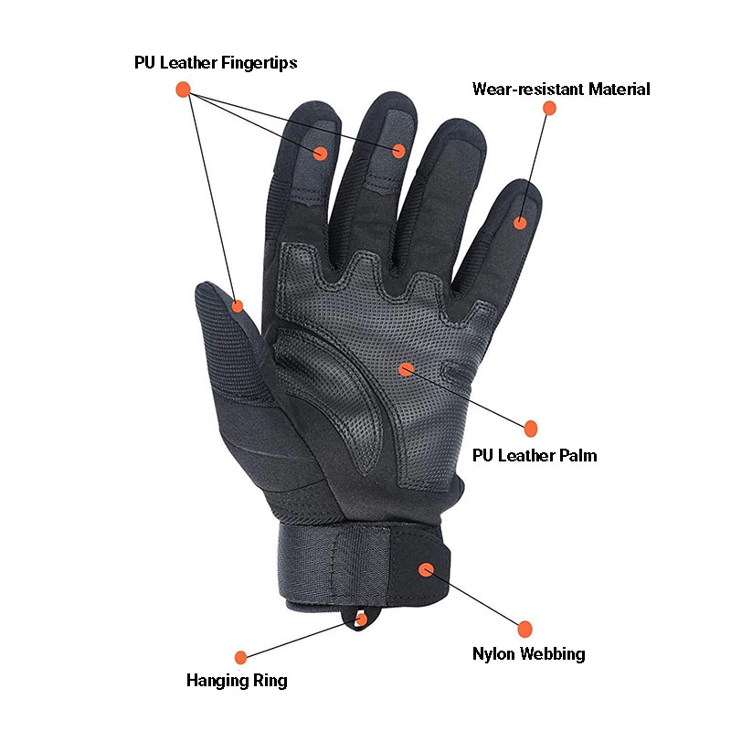Tactical Gloves Palm Area