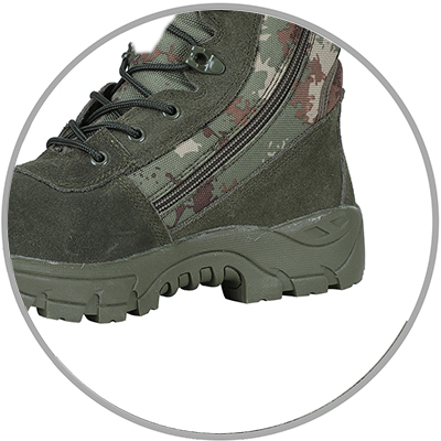 Military boots midsole