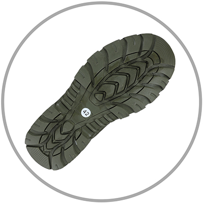 military boots outsole