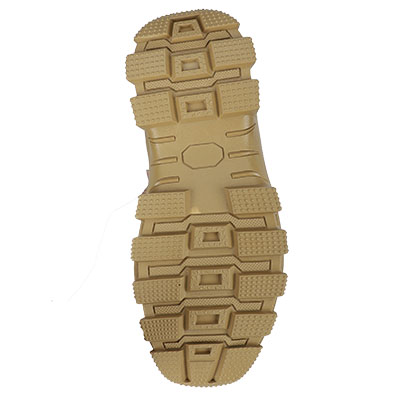Desert Military boots outsole