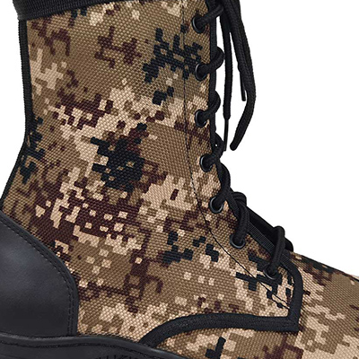 Military Boots Desert Digital Oxford Cloth