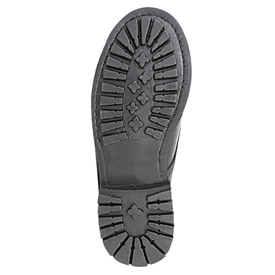 Leather Fireman Boots Rubber Outsole
