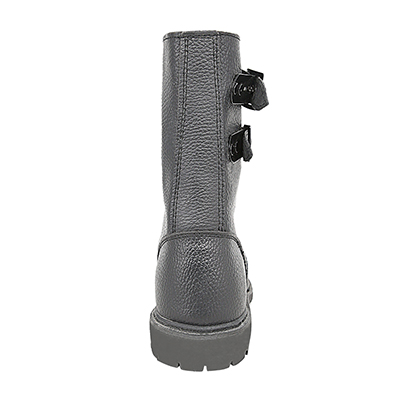 Leather Fireman BootsHigh-Top Design