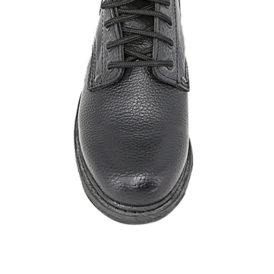 Leather Fireman Boots Toe Cap