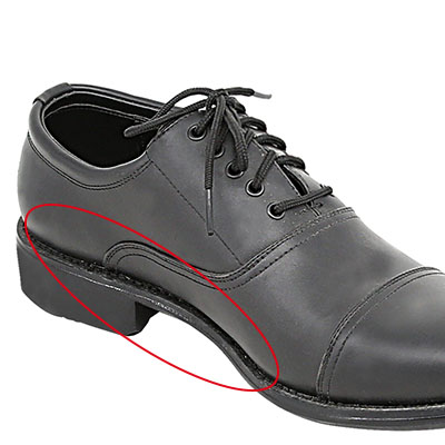 Military Officer shoes Goodyear craftsmanship