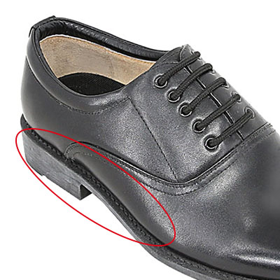 Officer shoes Goodyear craftsmanship