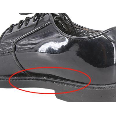 Army Officer shoes Goodyear craftsmanship