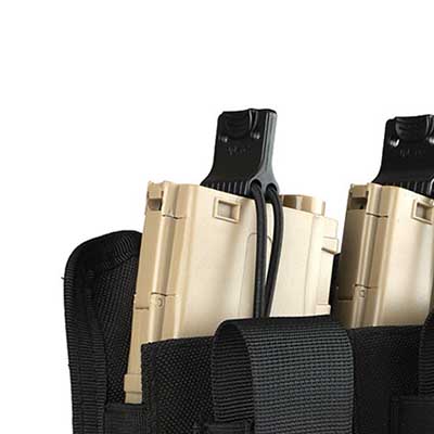 Triple Mag Pouch M4 Bungee Retention