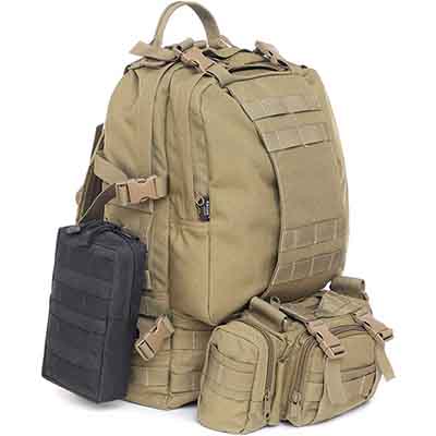 Molle Webbing Pouch Compatible with Tactical Backpack