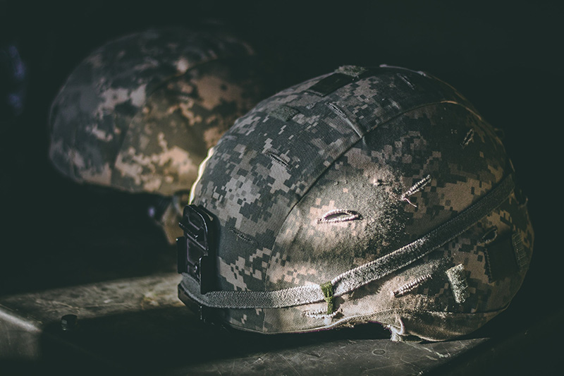 ballistic helmet high cut