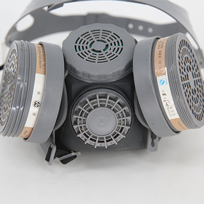 Gas Mask Army Anti-fog Poly-carbonate Lens