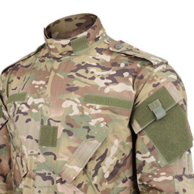 Multicam Army Combat Uniform Chest and Arm Pockets