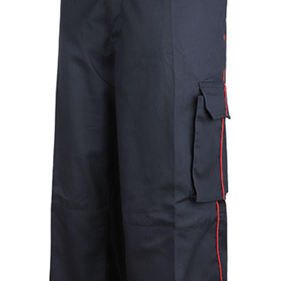 Dark Blue Army Uniform Cargo Pockets
