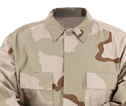 Army Uniform BDU Lapel Collar