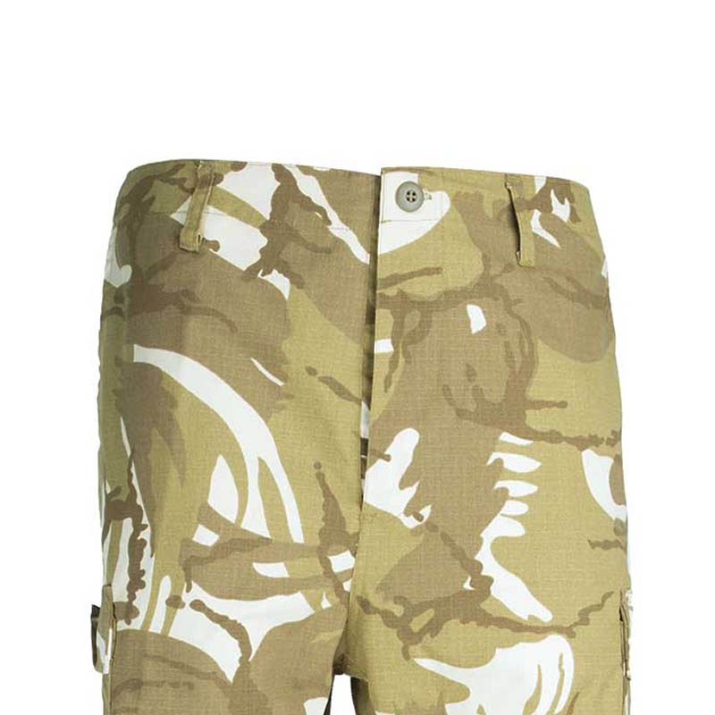 Military Uniform BDU Four-button Fly Closure