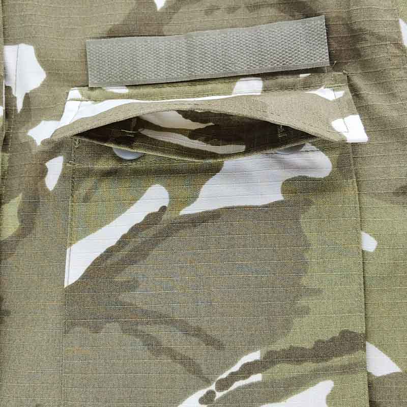 Military Uniform BDU Chest Pockets
