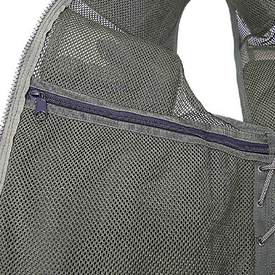 Tactical Assault Vest Zippered Pocket