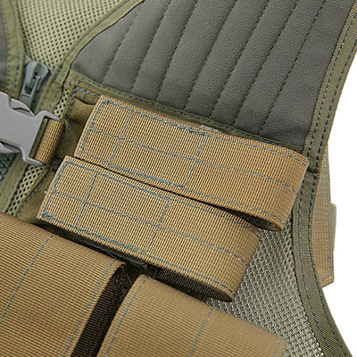 Military Mesh Tactical Vest Pistol Mag Pouch