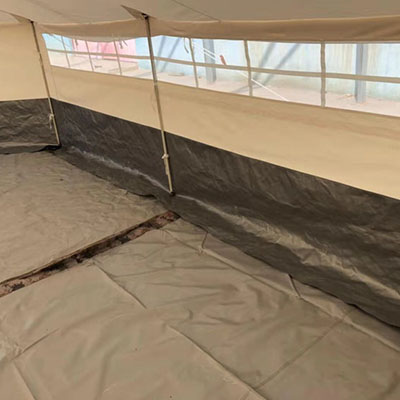 Disaster Relief Tents With Ground Sheet