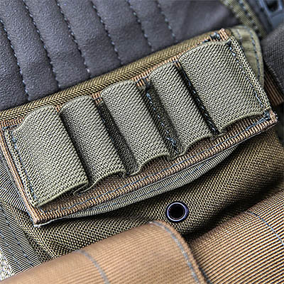 Military Mesh Tactical Vest Shotgun Shell Holder