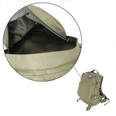 capacious front pocket