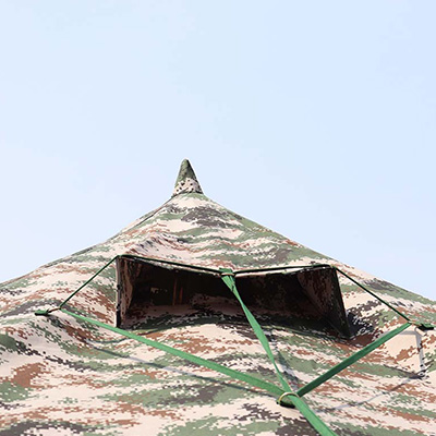 Army Tent Chimney reinforcement