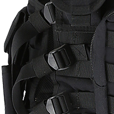 Multifunctional Security Tactical Vest Back Side Adjustable Belts