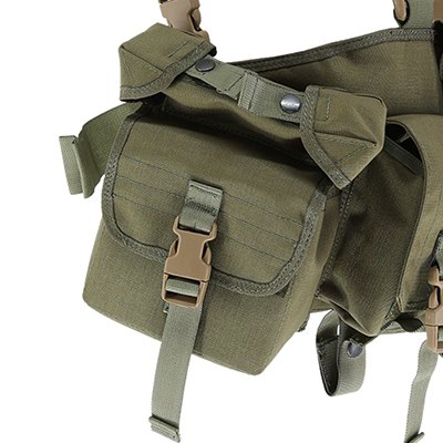 Army Chest Rig Ranger Green Accesorie Pouch