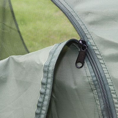 Military Camping Tent Door Zipper Design