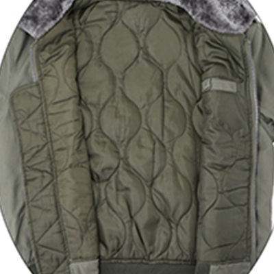 Military Flight Bomber Jacket Warmth Lining