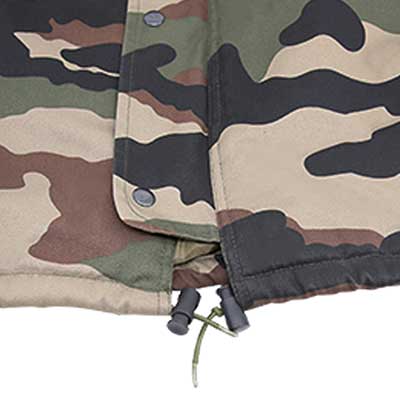 Military Jacket Durable and Adjustable Hem