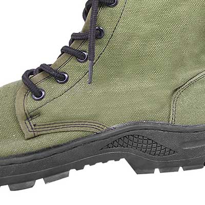 Military Boots Glue+Stitch Technology