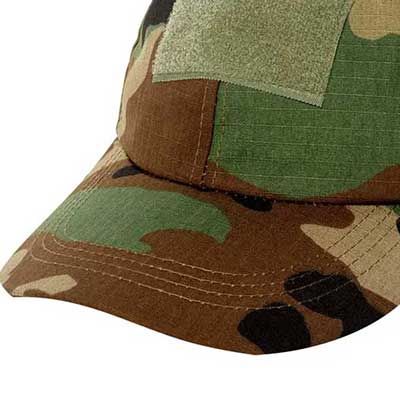 Military Cap Multiple Stitching