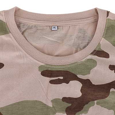 Military T Shirt Crew Neck Shirt