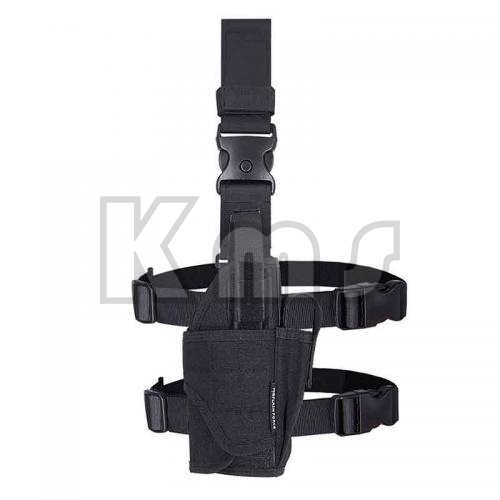 gun with leg holster