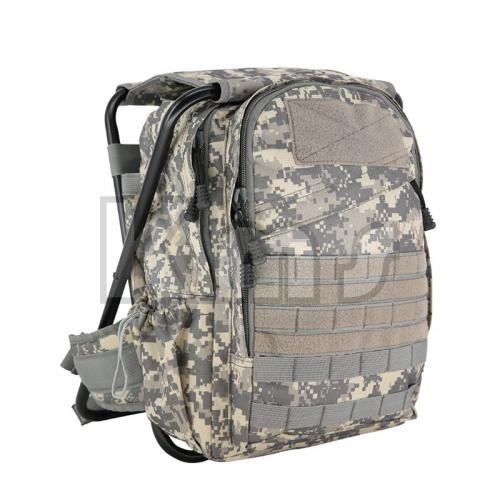 Camping Stool Hiking ACU Military Backpack